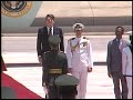 President Reagan's Arrival in Bridgetown. Barbados on April 8, 1982