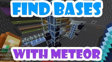 How To Base Hunt With Meteor | DonutSMP