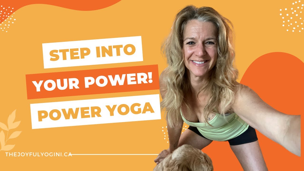Step into your power with this power yoga flow. You are unstoppable ...