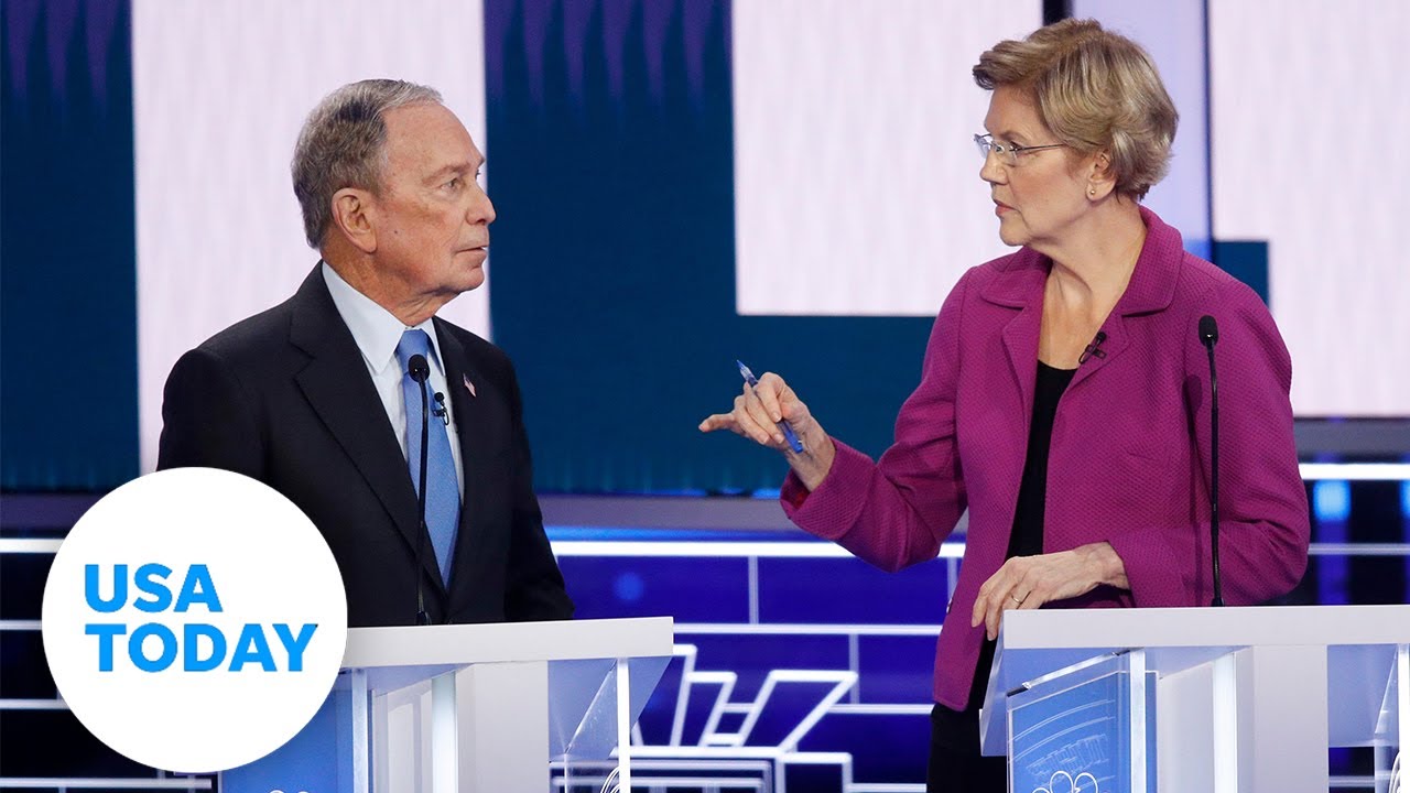 Michael Bloomberg takes punches in his first debate | USA TODAY