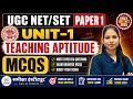 UGC NET / SET Paper 1 Unit-1 Teaching Aptitude MCQs | Most Expected Questions 2026 🔥