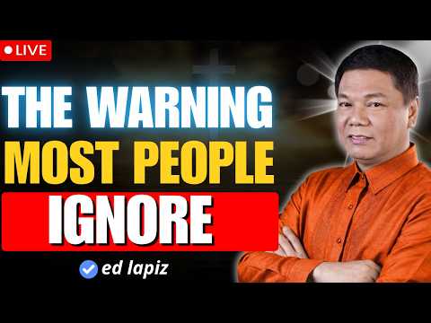 STOP TRUSTING FOOLISH PEOPLE Before It's Too Late! | Ed Lapiz