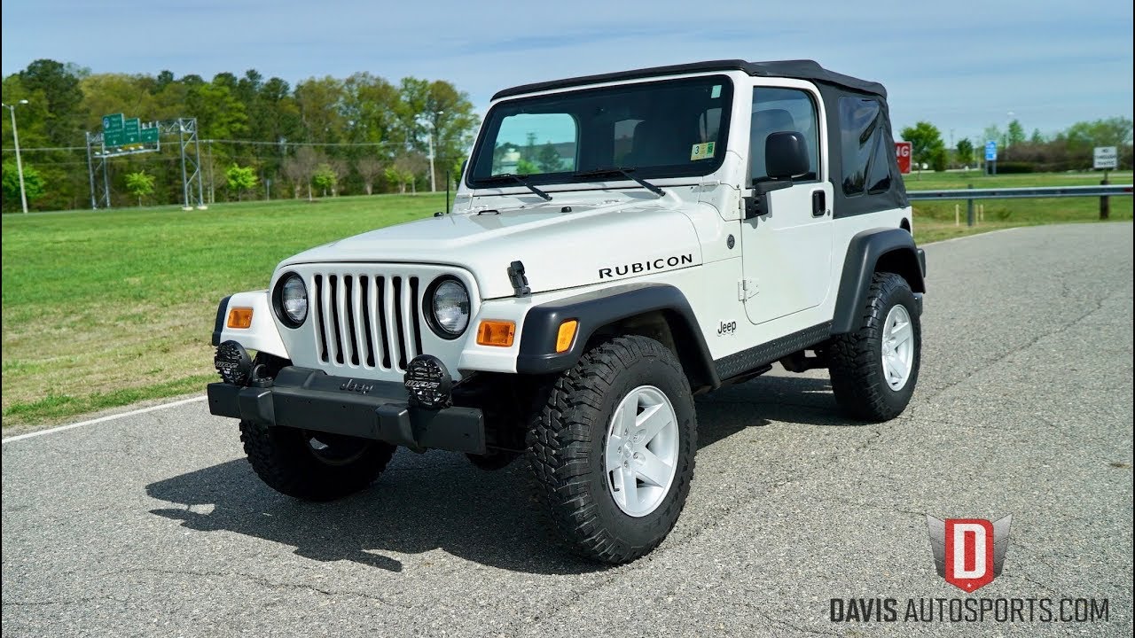 Davis AutoSports 2006 Jeep Wrangler Rubicon For Sale - YouTube