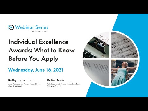 Individual Excellence Awards: What to Know Before You Apply