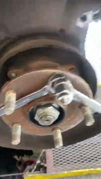 Wheel stud install hack that works for me