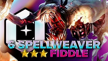 SPELLWEAVER SPAT SECRET OP? ⭐⭐⭐ 3 STAR 6 SPELLWEAVER FIDDLESTICKS INSTANTLY DELETES ENEMIES