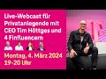 Deutsche telekom livewebcast fr privatanlegende am 4 mrz 2024