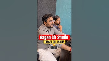 Gagan Pratap Sir Studio Raid 📸 TARGET CGL MAINS BATCH ❤️ #ssc #cgl #online #studio