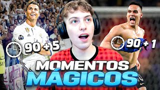 MOMENTOS MAGICOS DEL FUTBOL AL ULTIMO MINUTO (2024)  IMPRESIONANTE!