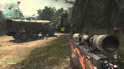 MW3 / 1 Round / 6 Kills / L118A / S&D / Village / Inyourface72