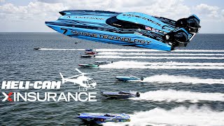 St. Pete Powerboat Grand Prix | 450r Factory Stock  Race | XINSURANCE Helicopter