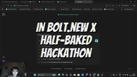 Building AniLink v0 | @BoltDotNew X @gethalfbaked Hackathon!👨🏻‍💻🔥
