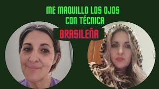 Cómo se hace la técnica brasileña de ojos, versión ‎@Jeamileth Doll  en mujeres más de 40