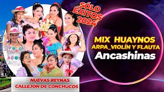 🔴MIX HUAYNOS ANCASHINAS✅ CALLEJON DE CONCHUCOS 🎻PURITO FLAUTA_ARPA Y VIOLÍN► SOLO EXITOS 2024