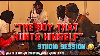 The Boy That Hunts Himself Vlog 1 Studio Session Behind The Scenes