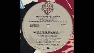 The Doobie Brothers - What a fool believes