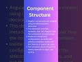 What is Component in Angular? 🔥 Explained Simply #Shorts