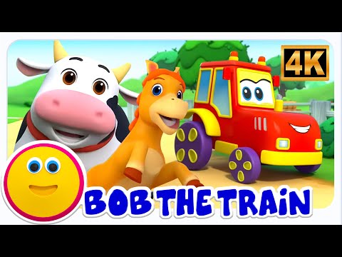 بوب القطار أغنية حول المزرعة أناشيد ممتعة للأطفال