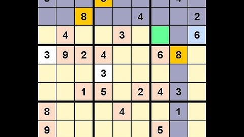 How to Solve Washington Times Sudoku Difficult January 3, 2021