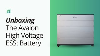Unboxing the Avalon HV Battery