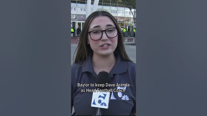 Baylor to retain football coach Dave Aranda