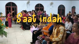 Saat indah -_-Rego,melodi\u0026bas_nono\u0026santri_ritem🎸