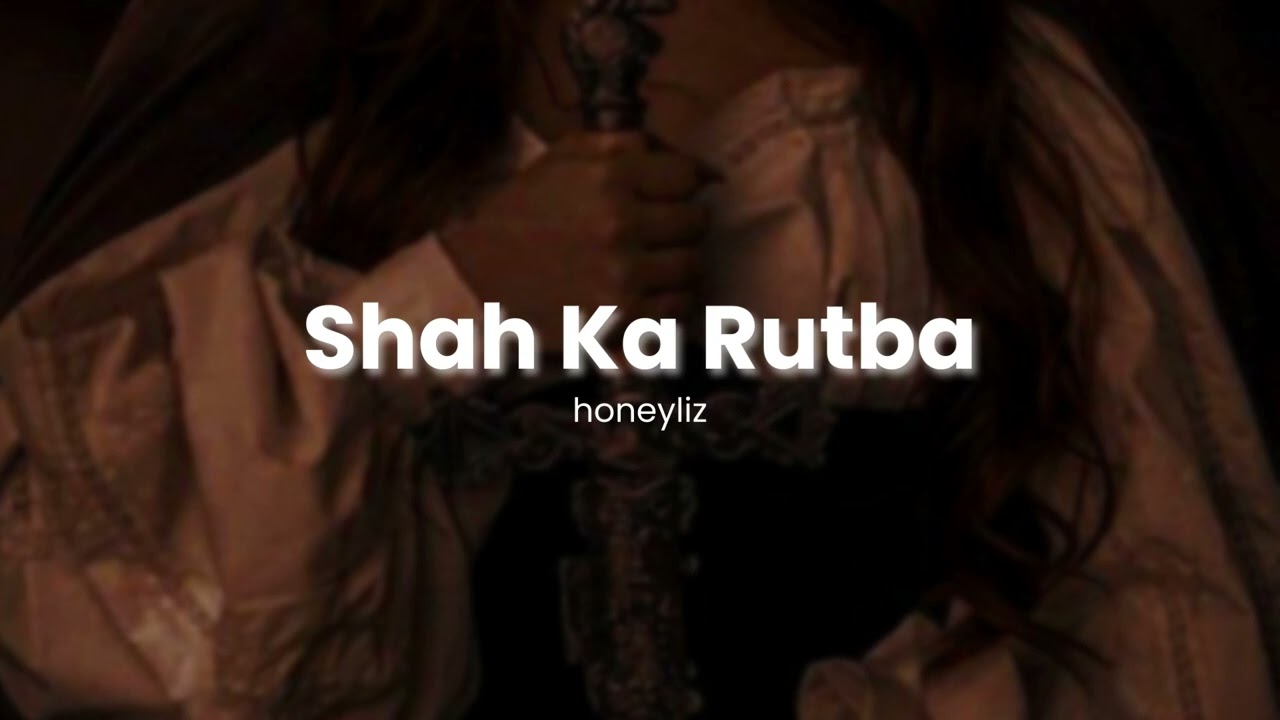Shah Ka Rutba   Agneepath slowed  reverbed