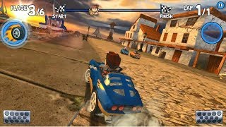 Game Mobil Balap Anak Seru - lucu mainan mobil anak Beach Buggy Racing screenshot 3