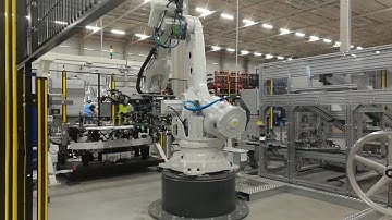 ABB Handling Robot with Cognex Camera (Integrated Vision) Long Version - 带康耐视摄像头的搬运机器人（集成视觉