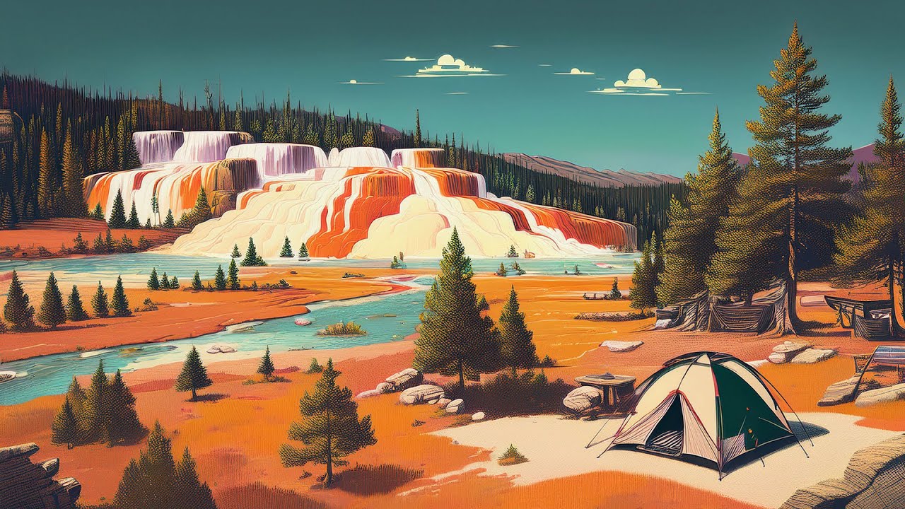 Mammoth Campground | Yellowstone National Park | Site by Site Tour | See all the Campsites!