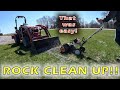 Winter gravel cleanup  how to remove rock from your yard