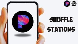 Pandora ~ How to Shuffle Stations - Shuffle Stations on Pandora iPhone 2023 screenshot 5