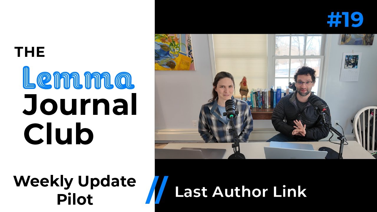 Weekly Update Pilot // Last Author Link [19] - YouTube