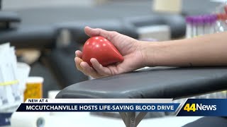 McCutchanville Fire Department hosts a life-saving blood drive