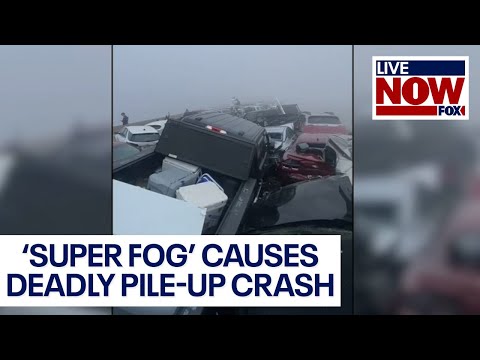 Deadly Louisiana crash caused by 'super fog,' I-55 closed in both directions | LiveNOW from FOX