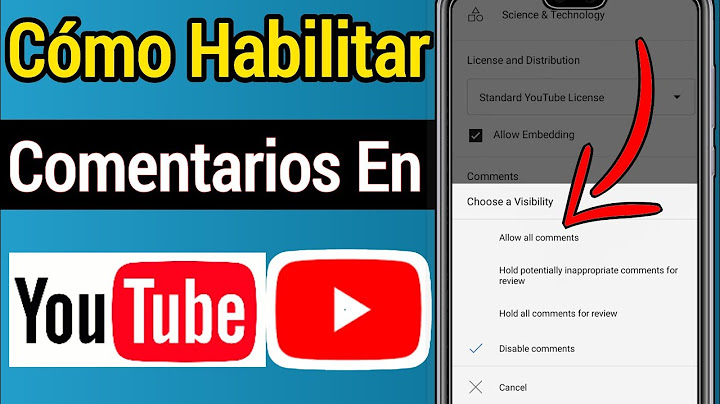 Cómo activar los comentarios en YouTube (actualizado) || Cómo habilitar el comentario de YouTube