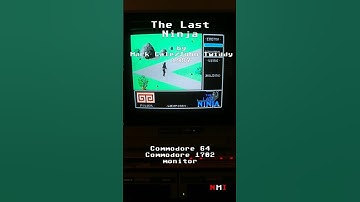 The Last Ninja on Commodore 64 #retrogaming #commodore64  #8bitcomputer