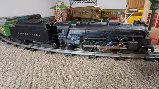 Lionel postwar passenger outfit 1426WS headed by the 2026 steam engine, from 1948.