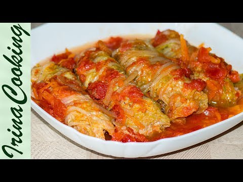 Быстрые Голубцы С Пекинской Капустой  Stuffed Cabbage Rolls Recipe  Ирина Кукинг