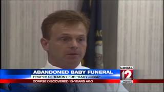 Abandoned baby given proper funeral