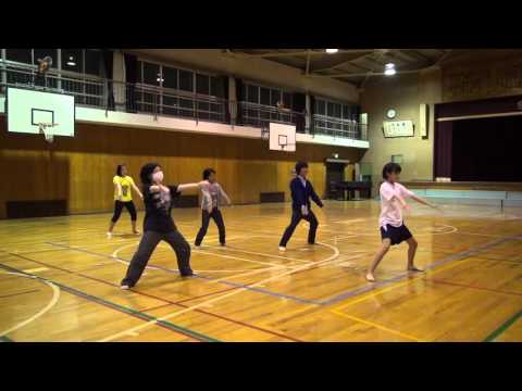 ダンス練習ビデオ　肝高の詩　20160426