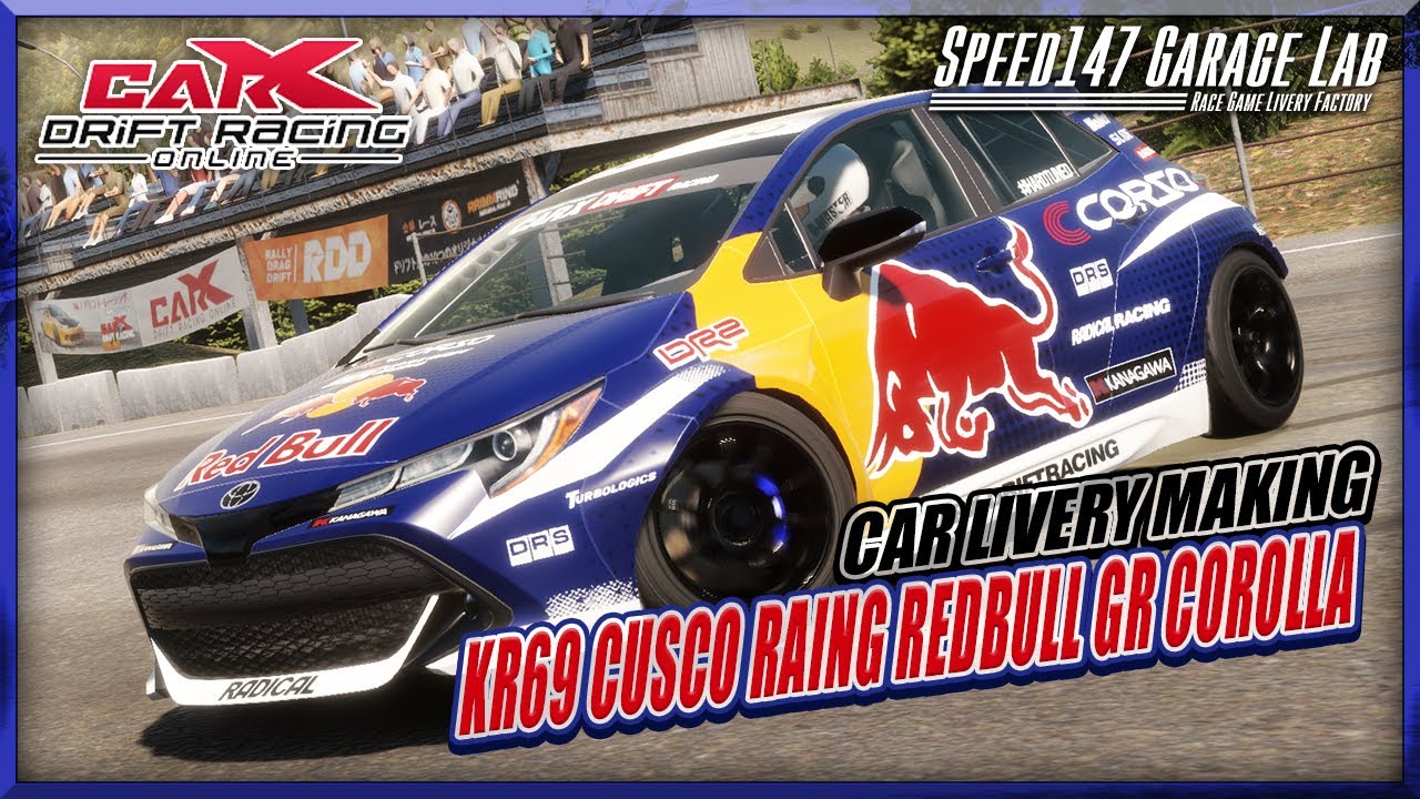 CarX Drift Racing Online】CAR LIVERY MAKING vol.143〈KR69
