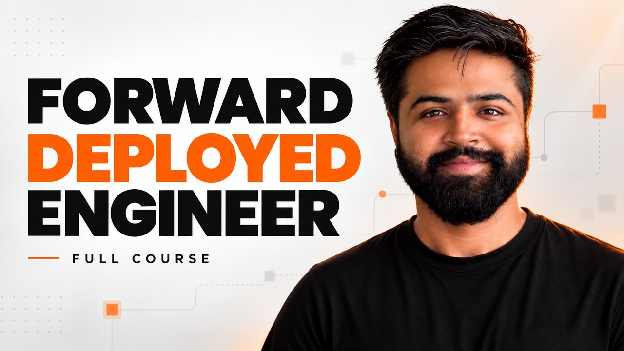 Forward Deployed Engineering Full Course | GENAI Full Course | FDE Full Course #1