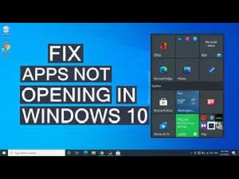 Apps and Games not Opening in Windows 10 Solved - YouTube