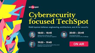 Cybersecurity focused TechSpot – Live Stream