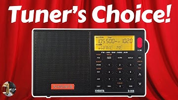XHDATA D-808 AM FM LW AIR Shortwave SSB Radio Review USB-C Version