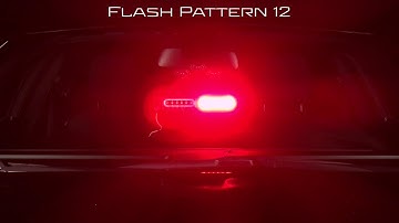 Virtue-2 Head Linear LED Dash Light Flash Patterns