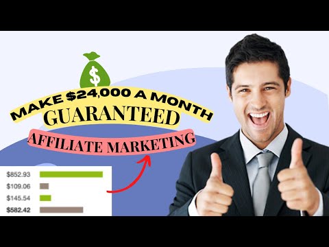 MAKE $24,000 A Month, Affiliate Marketing, CPA Marketing, Make Money Online for Beginners