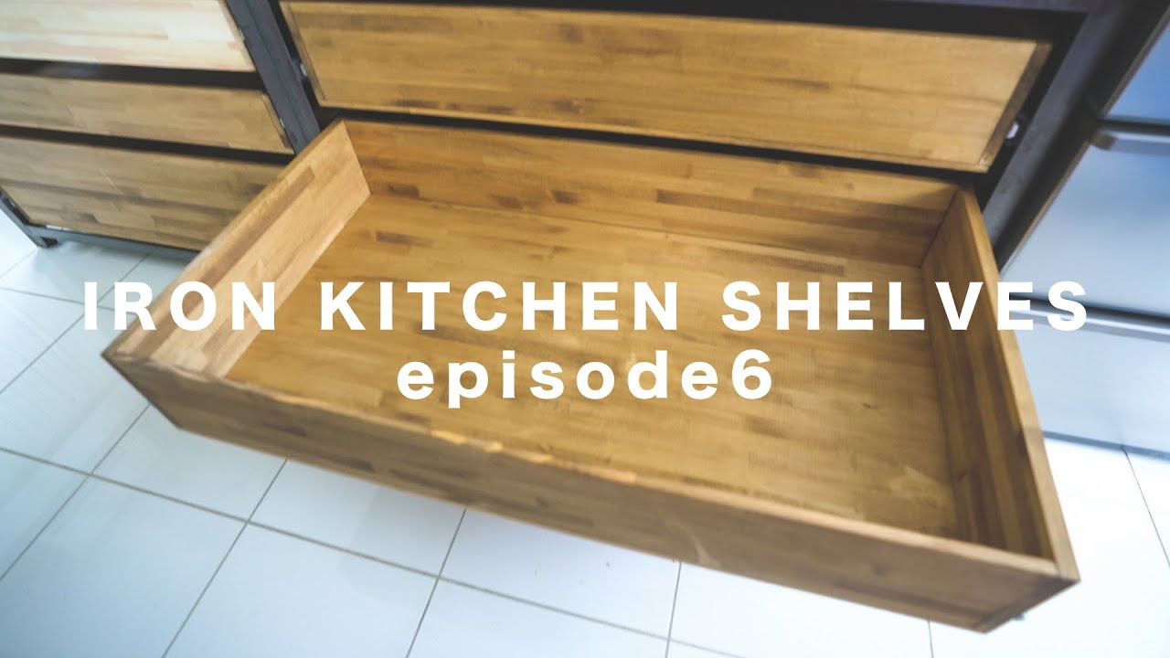 [DIY] Iron Kitchen shelves ep.6 ☆ アイアンシェルフ　その６ | Peaceful Cuisine