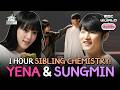 [K-POP] Idol YENA &amp; Actor Sungmin | 1 Hour of Sibling Chemistry 🔥#YENA #Siblings